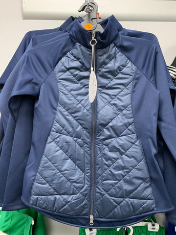Navy Greg Norman Quilted Jacket