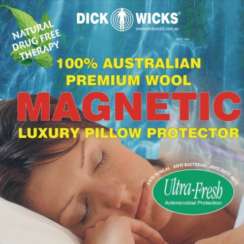 Magnetic Woollen Pillow Protector